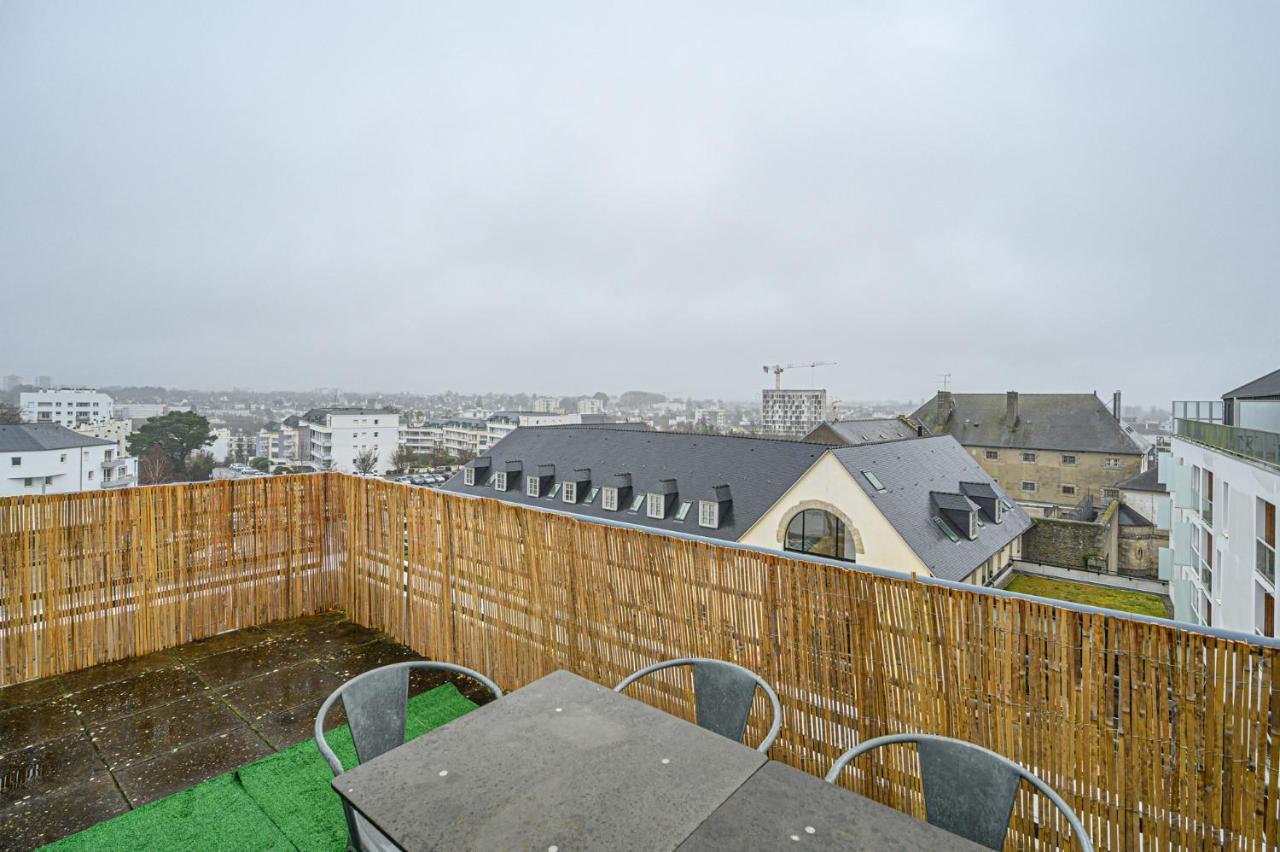 Le City-Break - T3 En Centre-Ville Avec Un Parking Securise Vannes Exterior foto